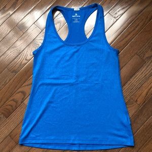Women’s blue workout tank
